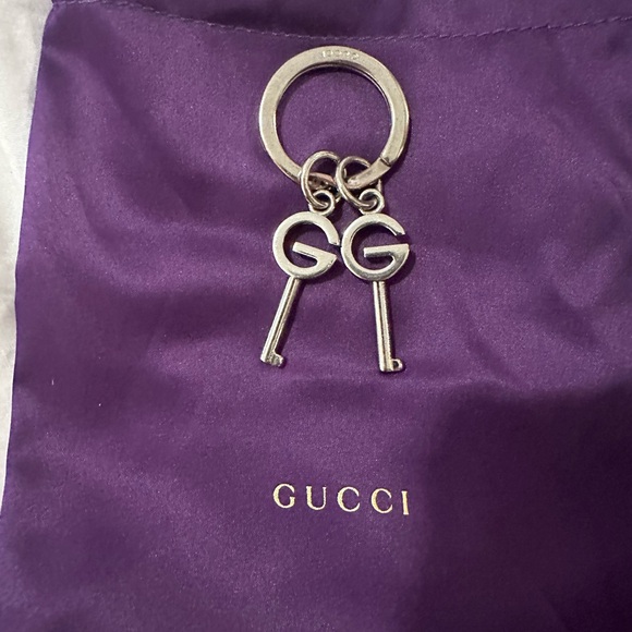 Vintage Gucci Silver keychain - Picture 2 of 4